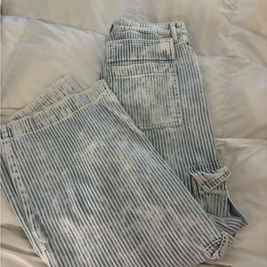 Wild Fable Blue and White Striped Pants